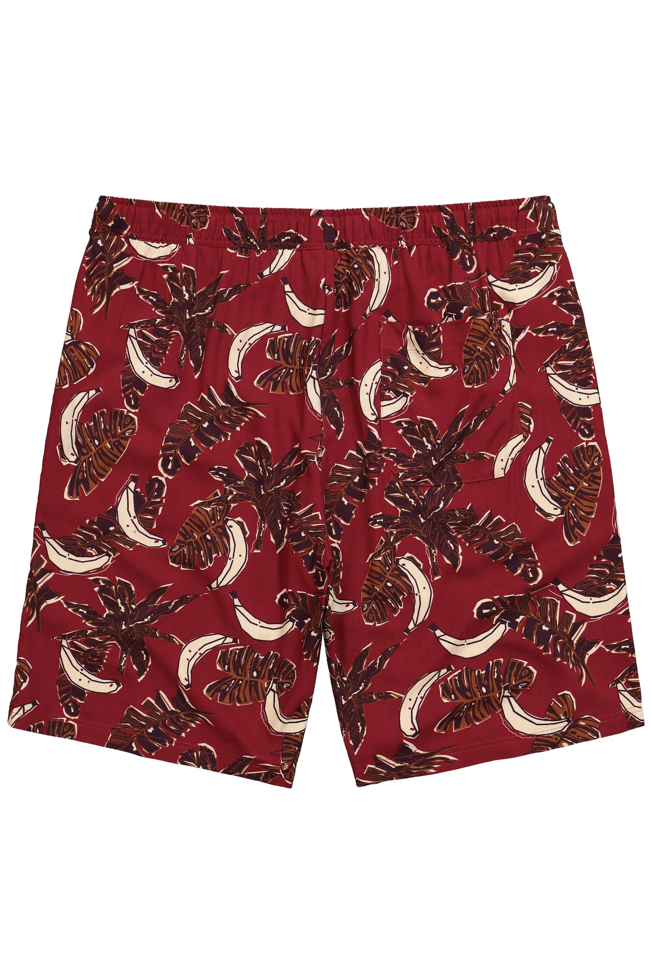 Men Plus Loosefit Broek in Rood