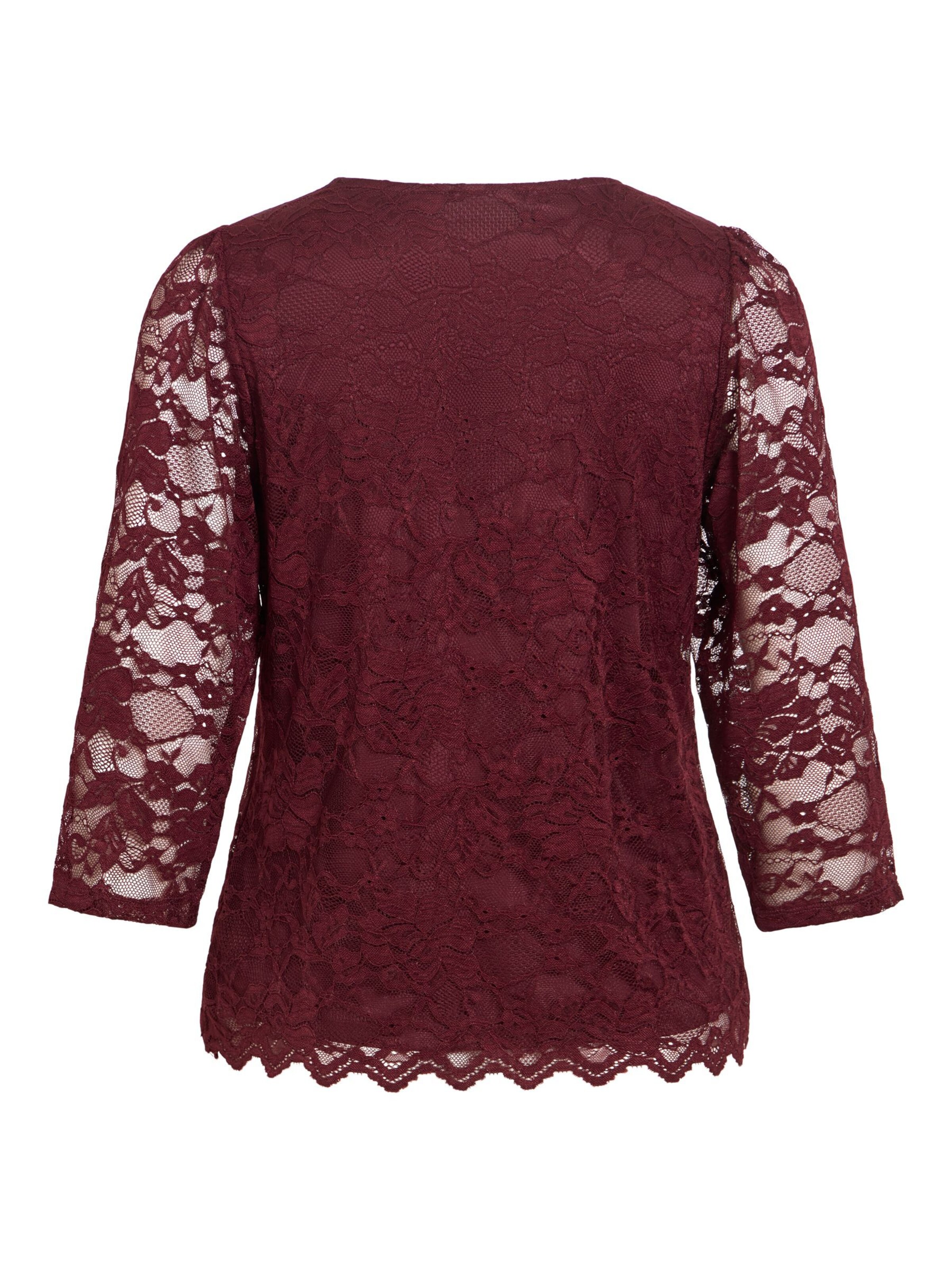 VILA Shirt 'CENZA' in Rood