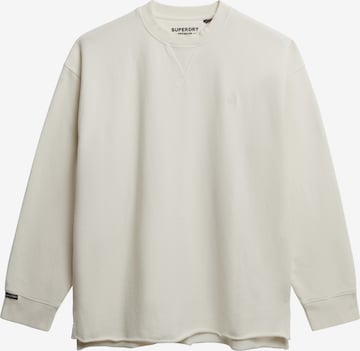 Superdry Sweatshirt in Wit: voorkant