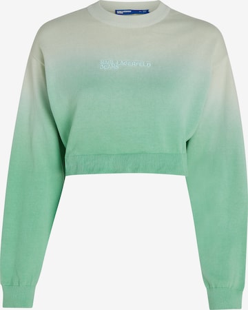 KARL LAGERFELD JEANS Pullover in Blau: predná strana