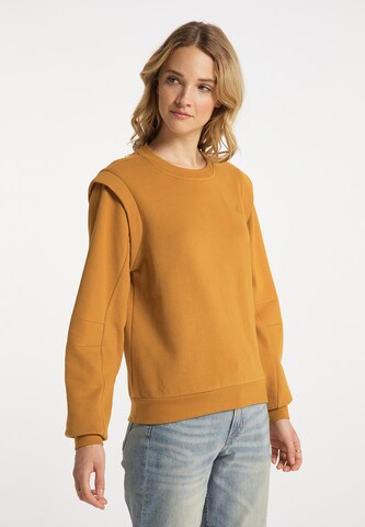 DreiMaster Vintage - Sweatshirt em amarelo: frente