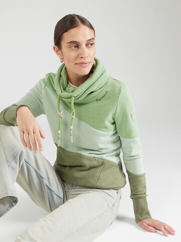 Ragwear Sweatshirt 'RUMIKA' in Green
