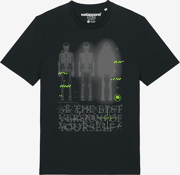 T-Shirt 'Be The Best' Watapparel en noir : devant