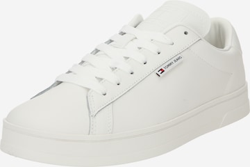 Baskets basses Tommy Jeans en blanc : devant