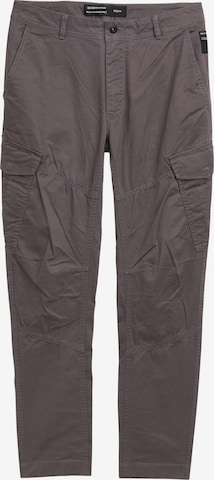 Pantalon cargo TOM TAILOR DENIM en gris : devant