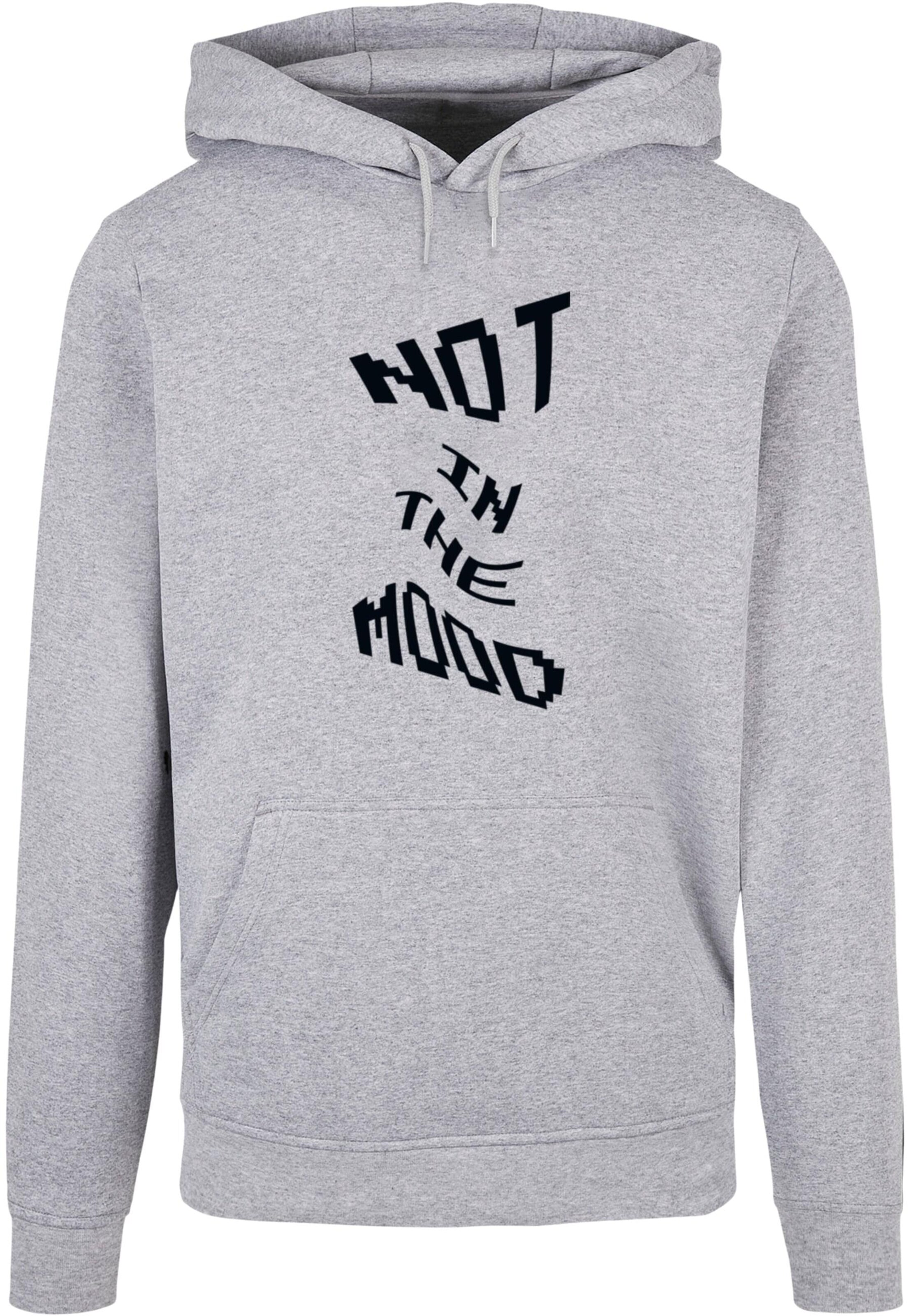 Merchcode Sweatshirt 'Nitm' in Grau: Vorderseite