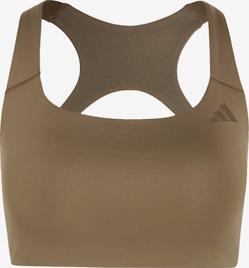 Soutien-gorge de sport 'Optime' ADIDAS PERFORMANCE en vert : devant