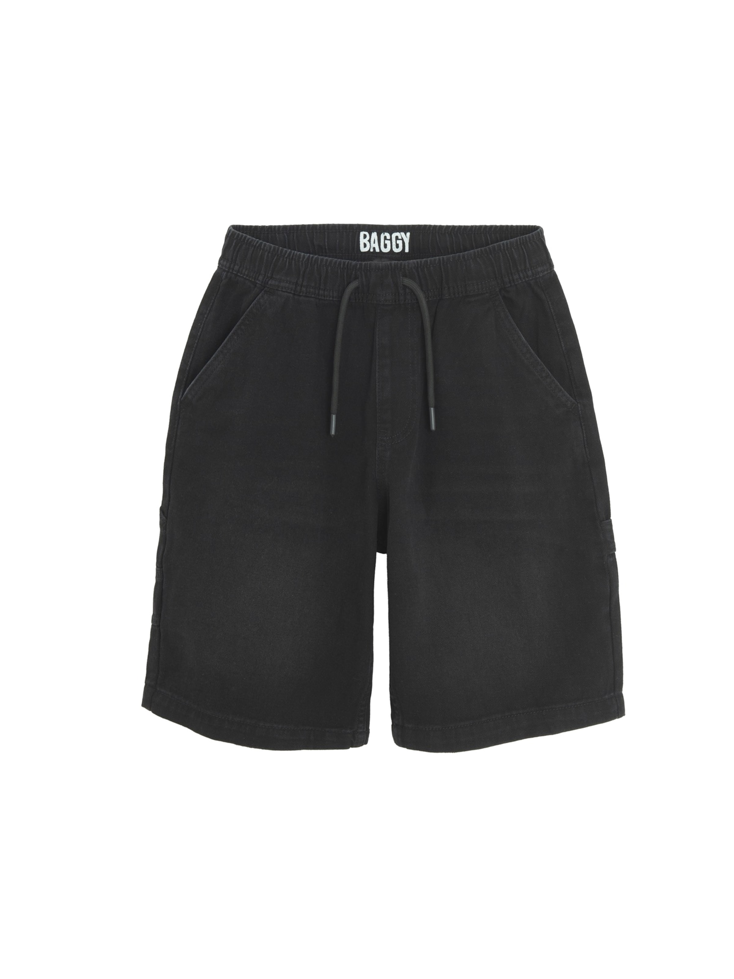 Regular Pantaloni de la Cool Club pe negru: față