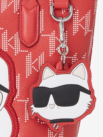 Karl Lagerfeld - Bolso de mano en rojo