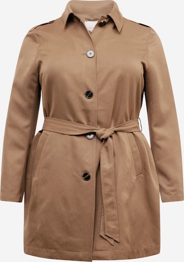 ONLY Carmakoma Ανοιξιάτικο και φθινοπωρινό παλτό 'LINE' σε ούμπρα, Άποψη προϊόντος