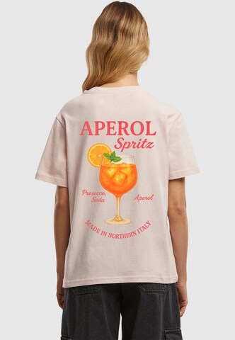 Maglietta 'Aperol Spritz' di Merchcode in rosa