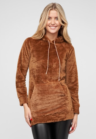 Cloud5ive Dress in Brown: front