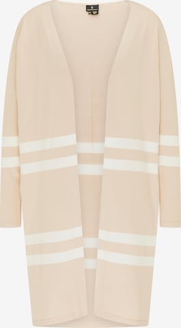 Cardigan DreiMaster Klassik en beige : devant