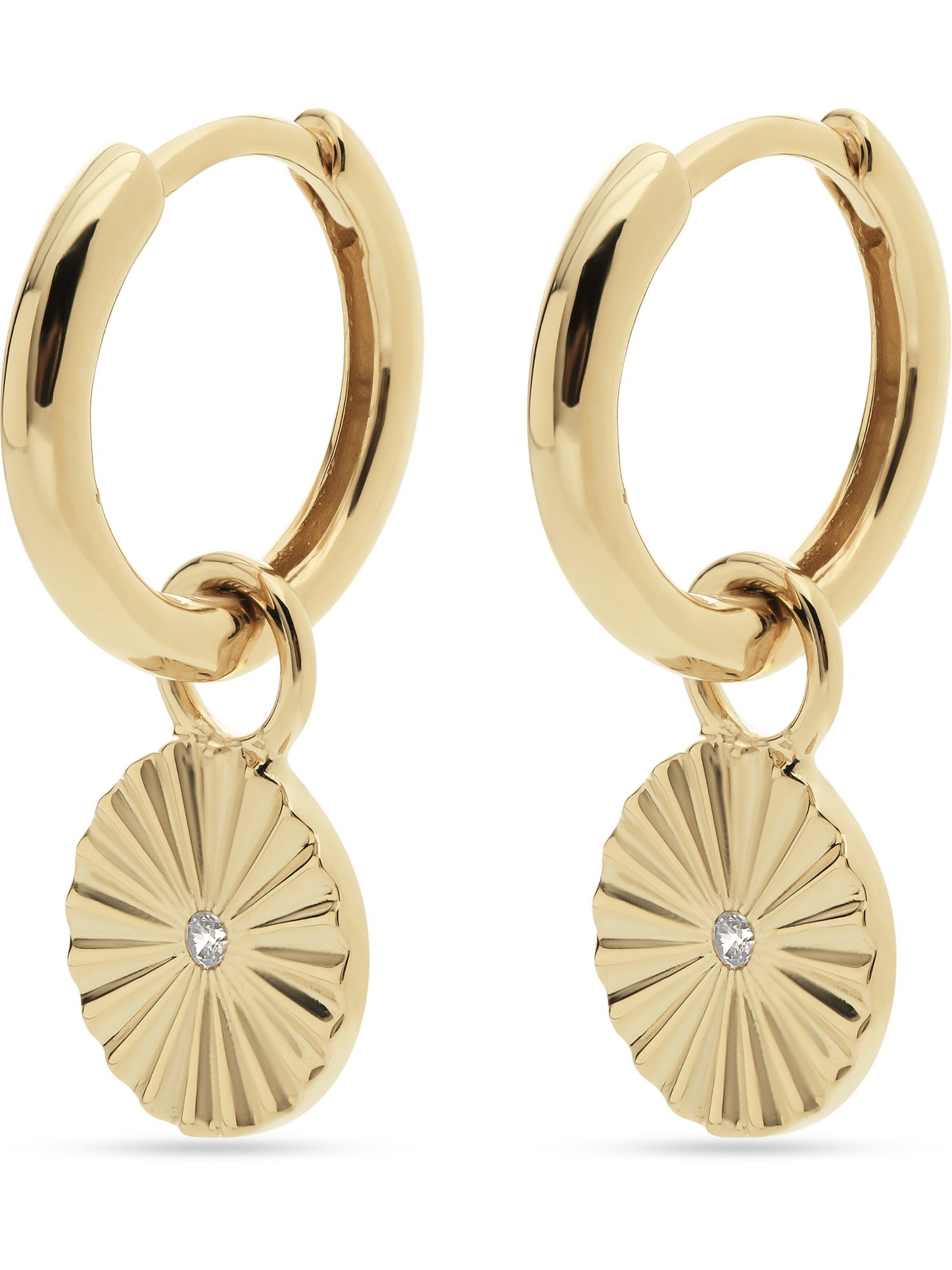 Guido Maria Kretschmer Jewellery Earrings in Gold / Transparent, Item view