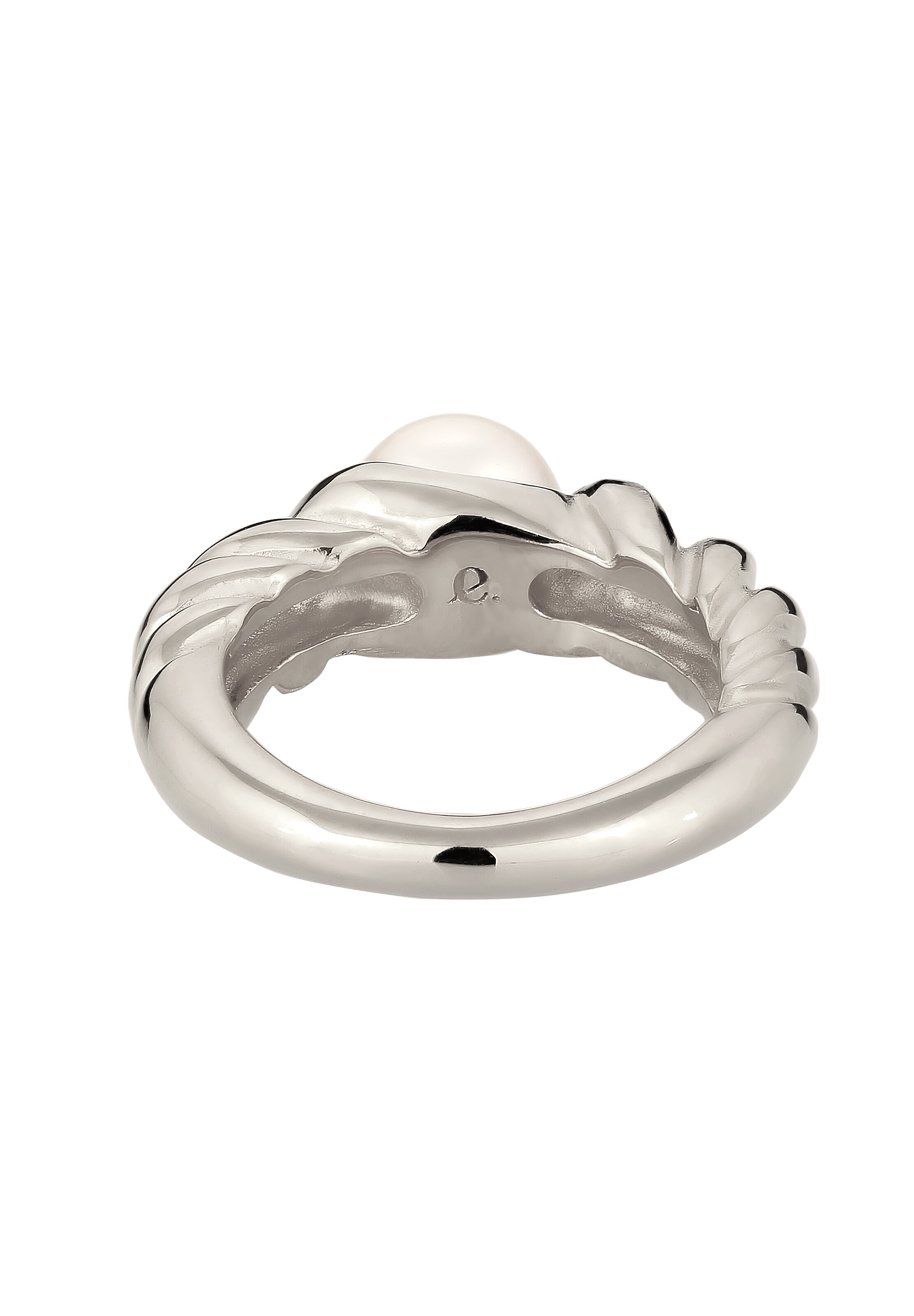 ELLI PREMIUM Ring 'Perle' in Zilver
