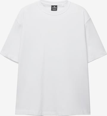 Pull&Bear Tričko - Biela: predná strana