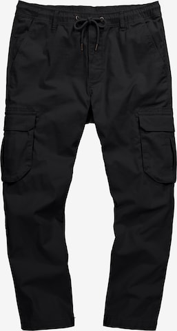 JP1880 Cargo trousers in Black: front