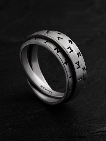 Bague 'RUNES - AMULETS' REYTEL en argent
