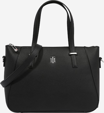 TOMMY HILFIGER - Shopper em preto: frente