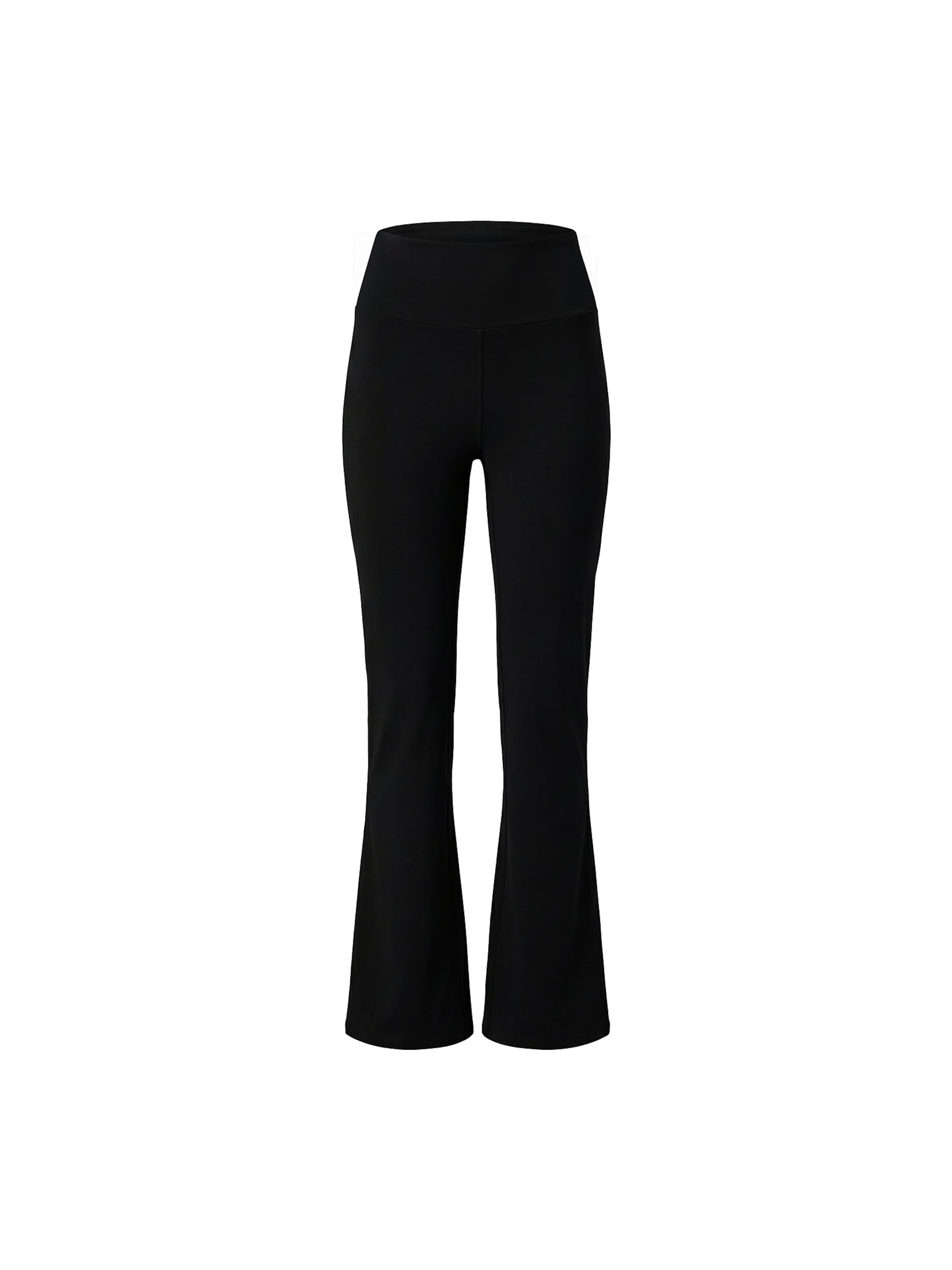 Calvin Klein Sport Flared Leggings in Zwart: voorkant