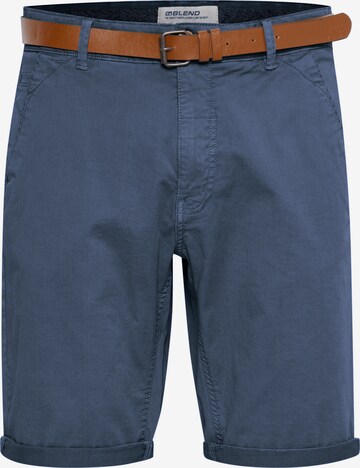 BLEND Chino Pants 'BRANE' in Blue: front