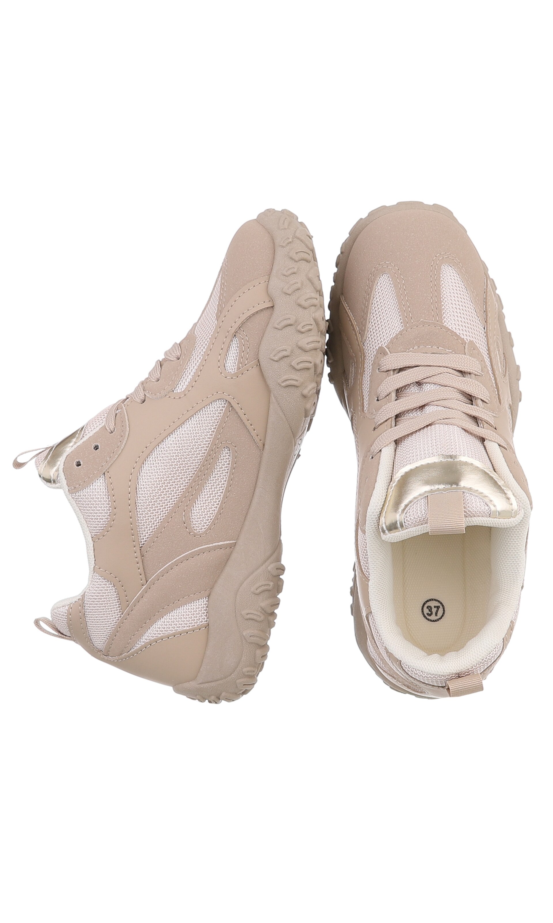 Ital-Design Sneakers in Beige