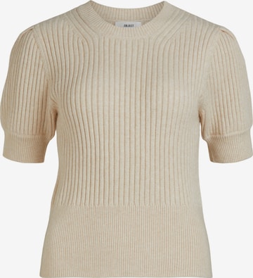 OBJECT Trui 'ELINOR' in Beige: voorkant