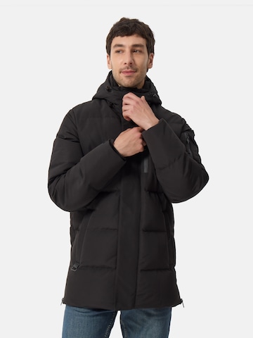 Parka invernale di CASH-MERE.CH in nero: frontale