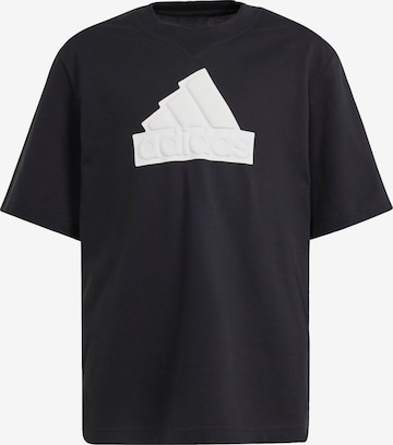 ADIDAS SPORTSWEAR Performance Shirt in Black: front