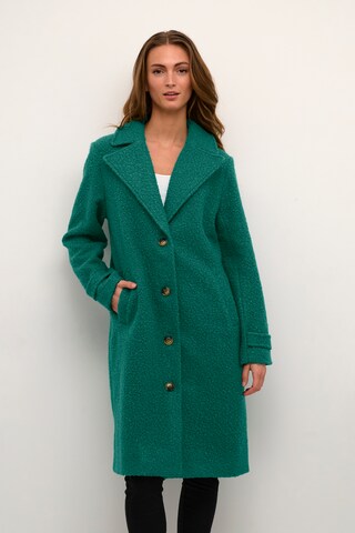 Kaffe Between-Seasons Coat 'Anne' in Green: front