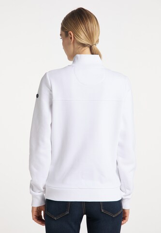 Sweat-shirt DreiMaster Maritim en blanc