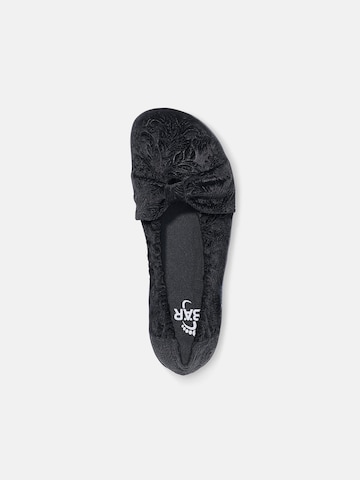 BÄR Ballet Flats 'Elly Textil' in Black