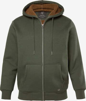 Veste de survêtement JP1880 en vert : devant