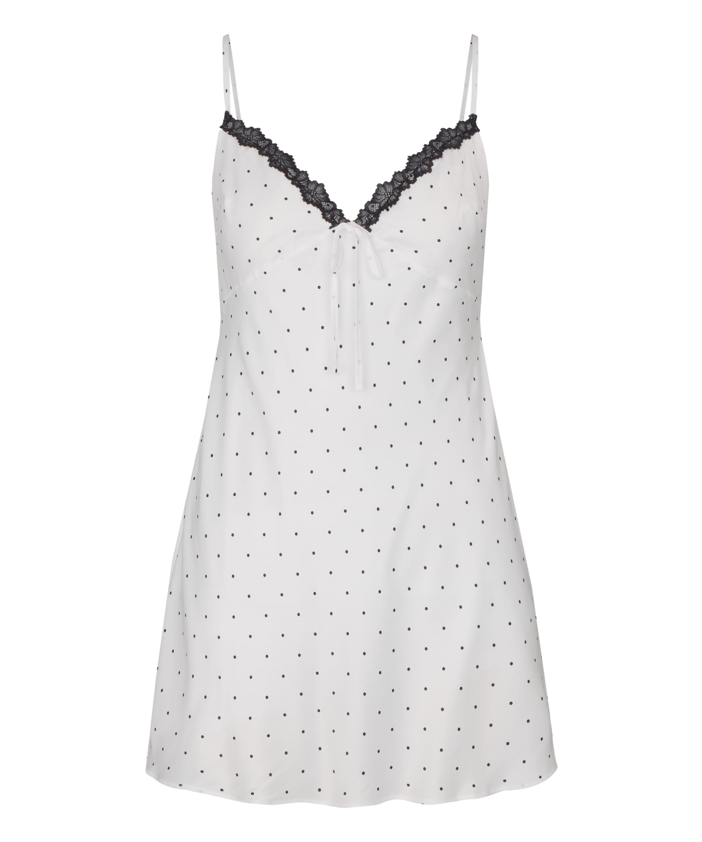 Hunkemöller Negligee 'Dolly' in 34 in Black / White, Item view
