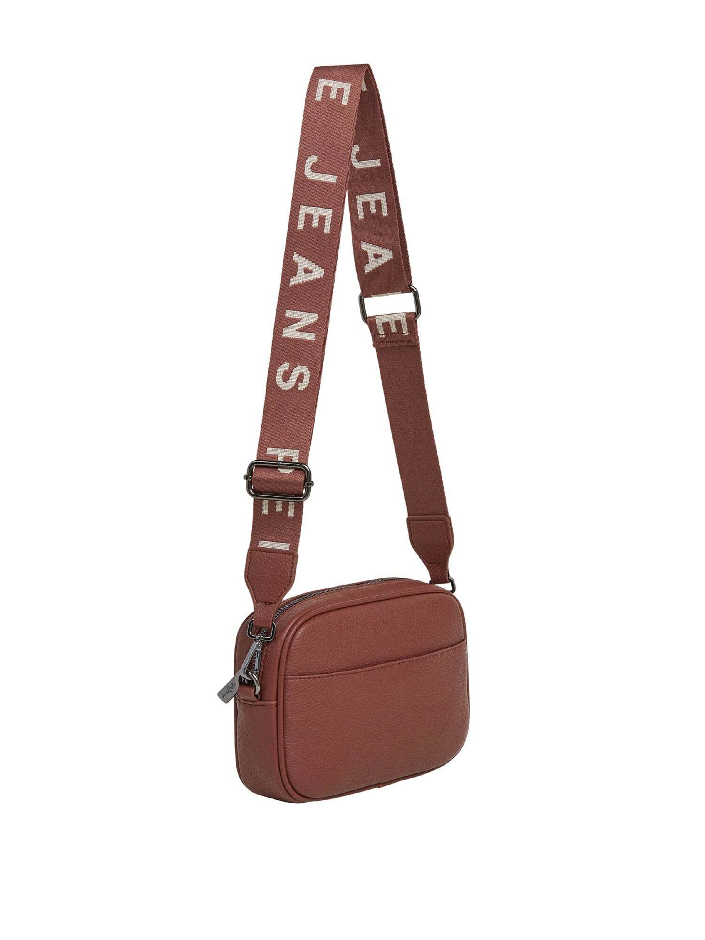 Pepe Jeans Schoudertas ' GEORGINA ' in Bruin