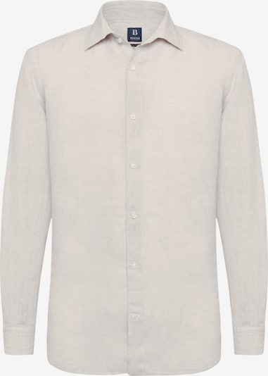 Boggi Milano Zakelijk overhemd 'Closed Collar' in de kleur Beige, Productweergave