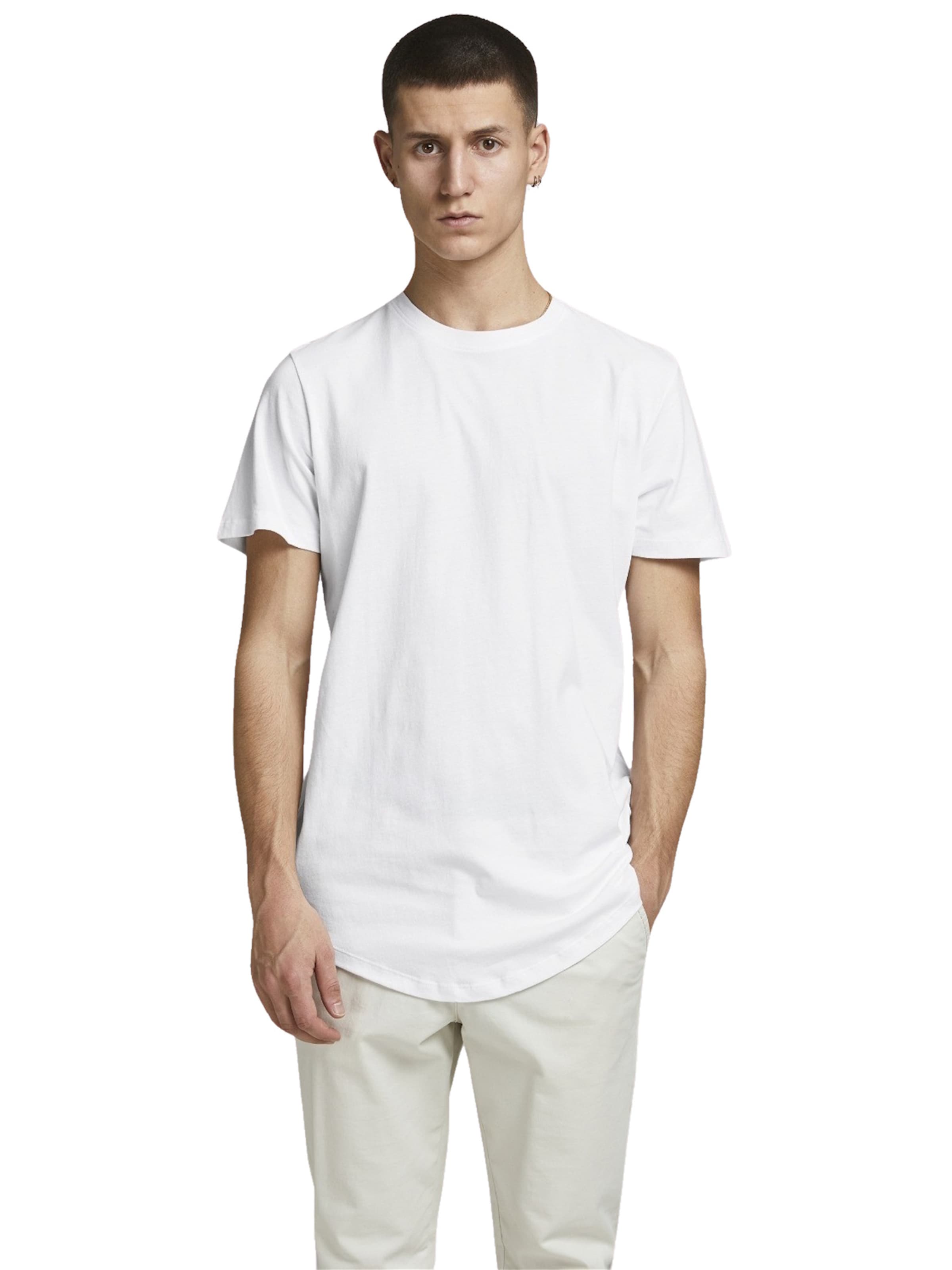 JACK & JONES Shirt 'JJENoa' in Black: front