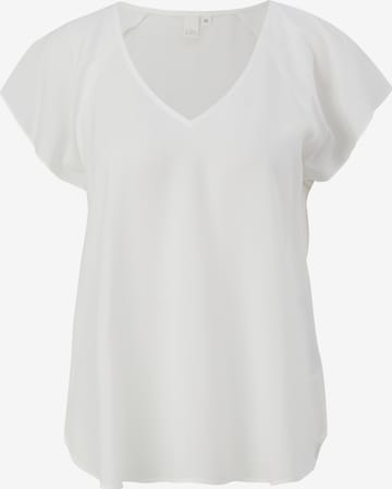 QS - Blusa em bege: frente