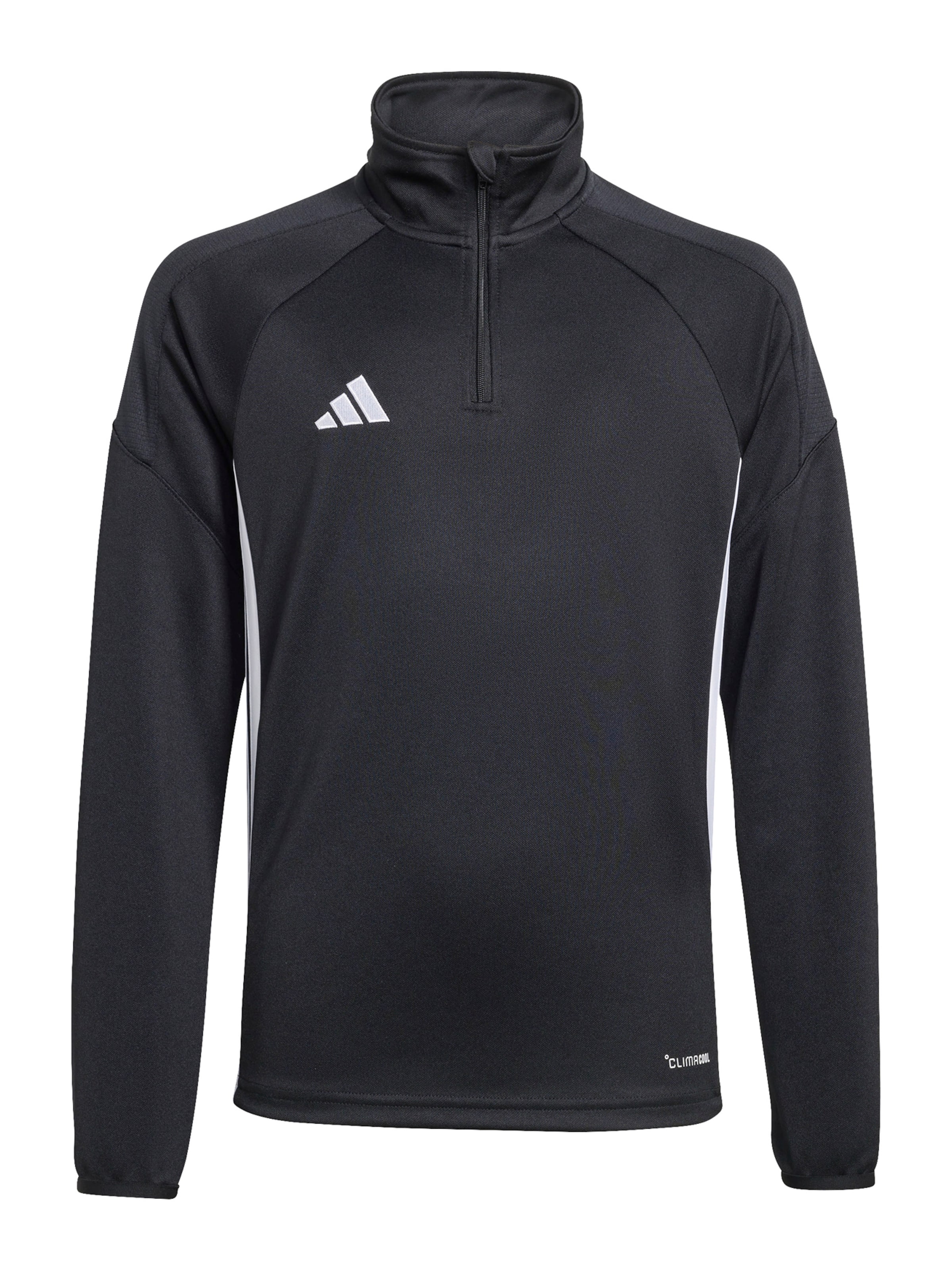 ADIDAS PERFORMANCE Функционална тениска 'Tiro' в черно: отпред