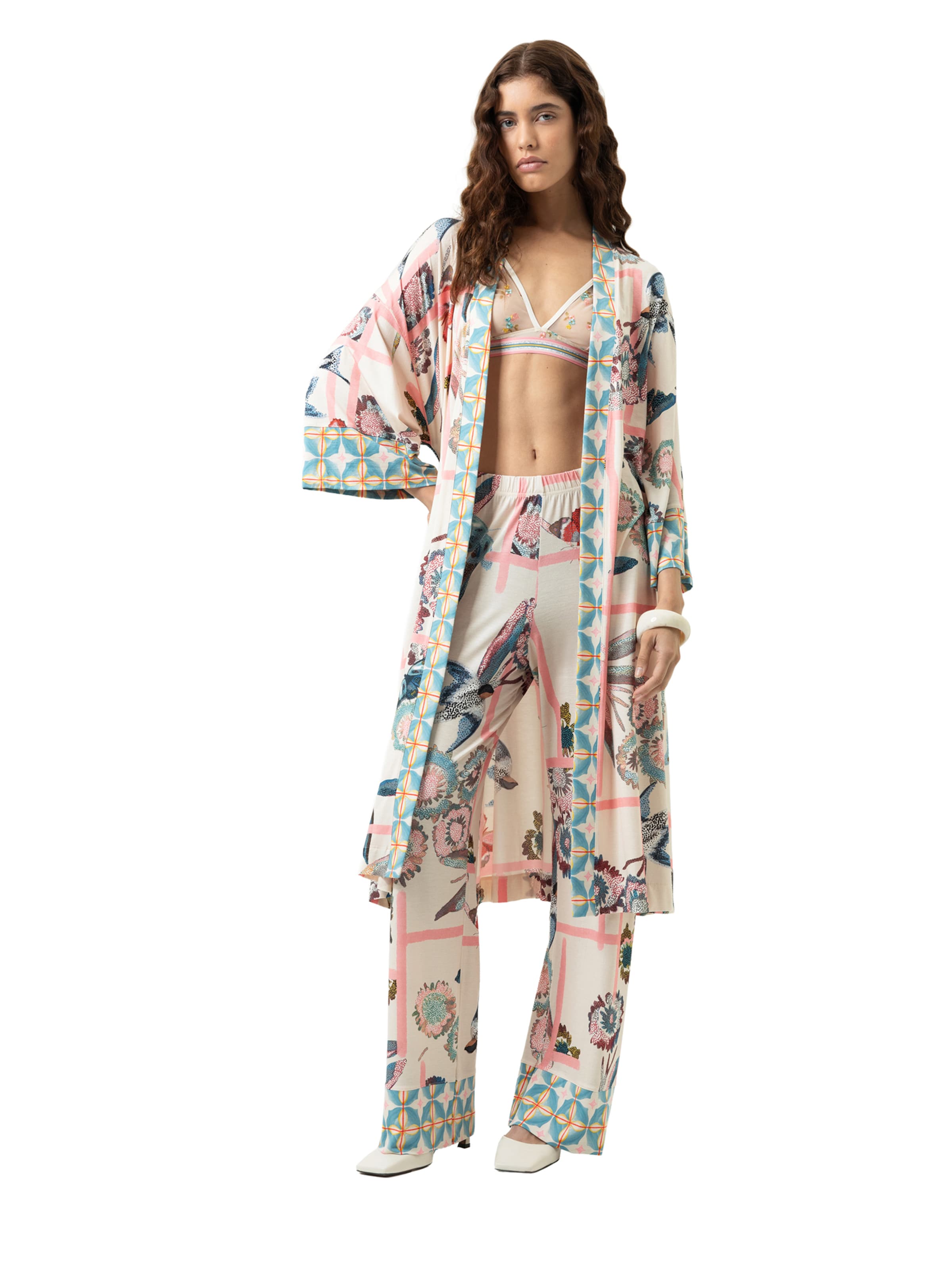 Pantalon de pyjama Mey en beige