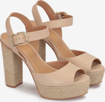 Sandales Kazar en beige