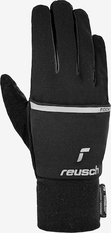 REUSCH Athletic Gloves 'Terro STORMBLOXX™ TOUCH-TEC™' in Black: front