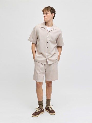 Loosefit Pantalon 'JREBKORSO' JJ Rebel en beige