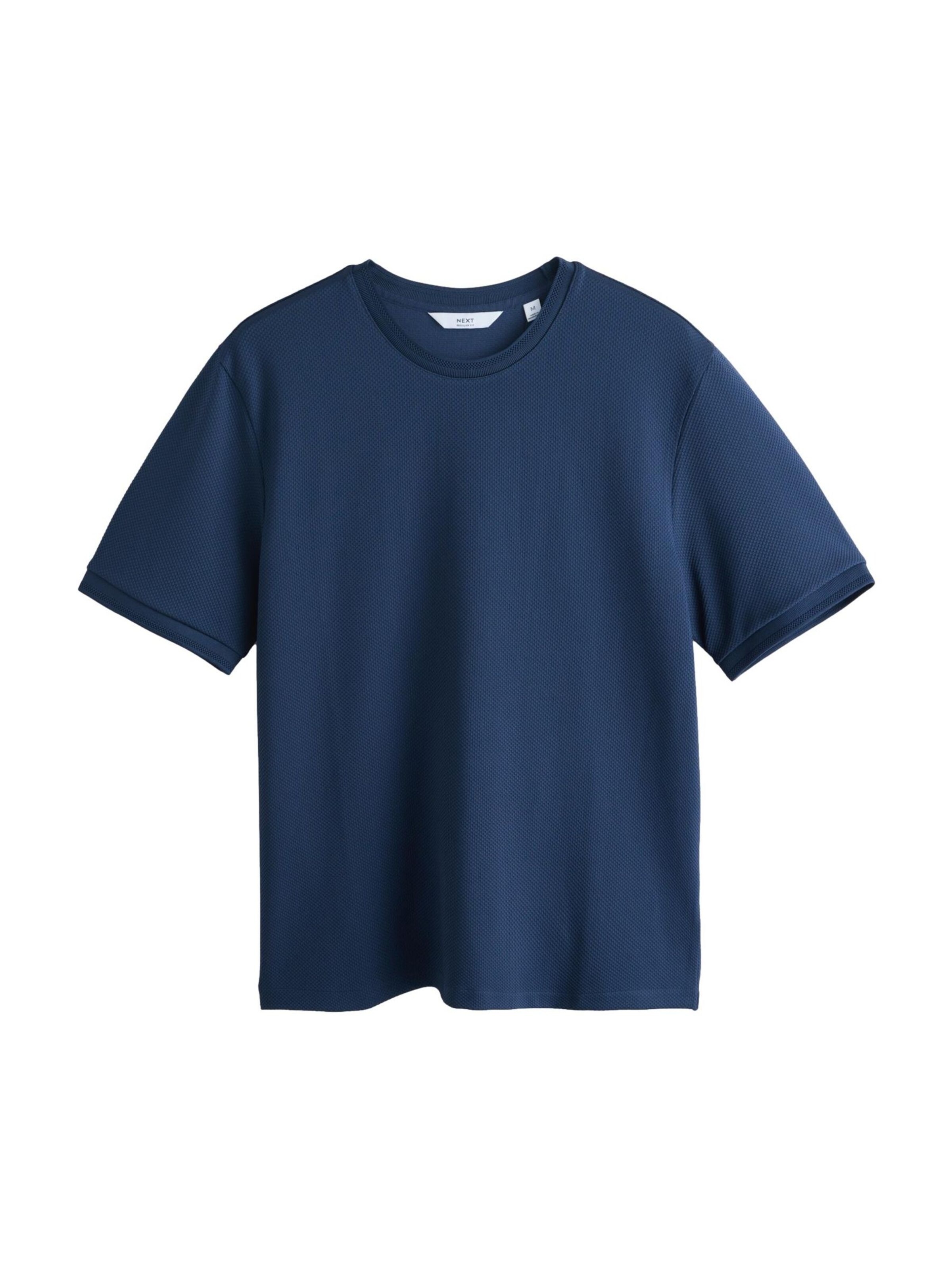 T-Shirt Next en bleu : devant