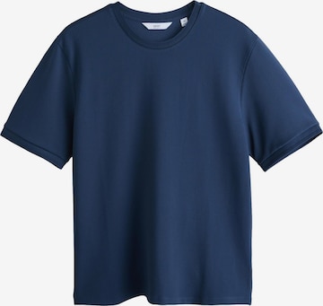 T-Shirt Next en bleu : devant