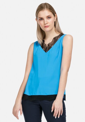 HELMIDGE Top in Blauw: voorkant