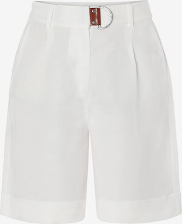 TATUUMFlared/zvonoliki kroj Hlače 'Kosoko' - bijela boja: prednji dio