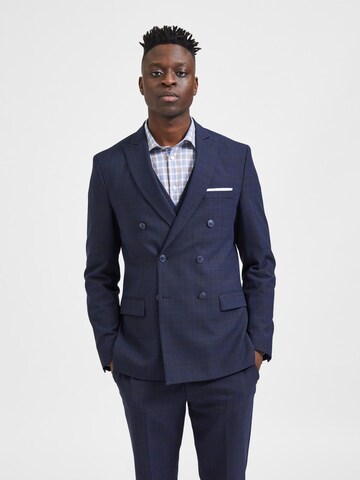 SELECTED HOMME Slim fit Suit Jacket 'Elon' in Blue: front