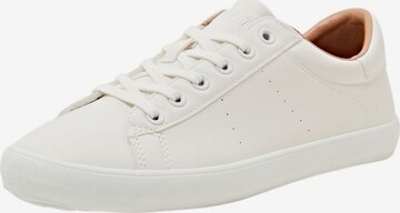 Baskets basses ESPRIT en blanc : devant