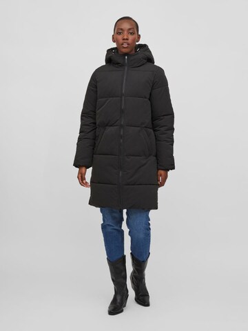 VILA Winter Coat in Black